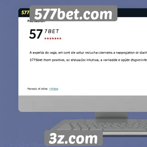 Experiência do usuário no site 577bet é avaliada positivamente